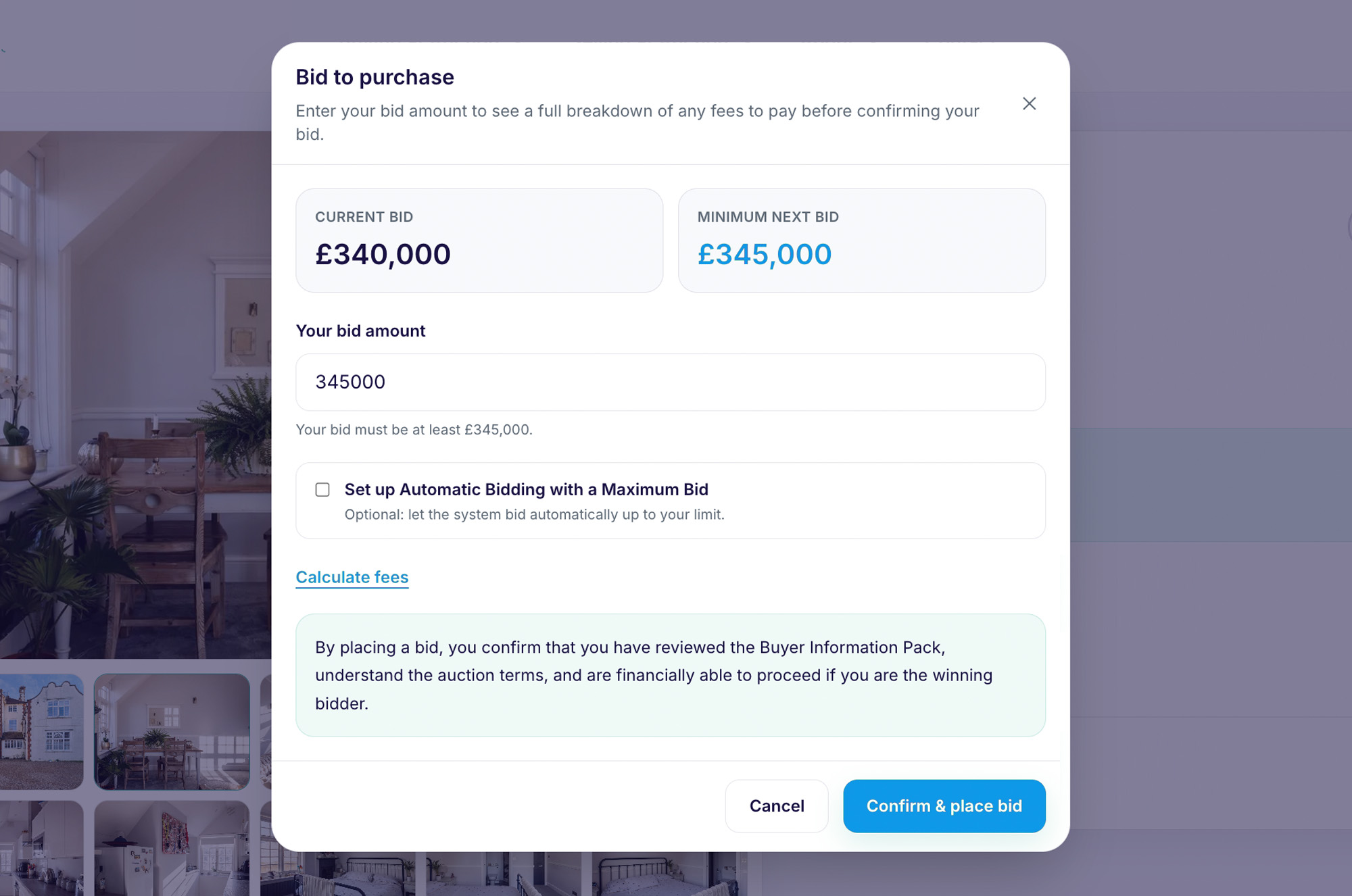 Auction CRM & Bidding Platform project screenshot